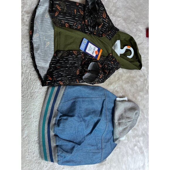 Top Paw denim jacket & dog hoodie dog size medium - Picture 6 of 7